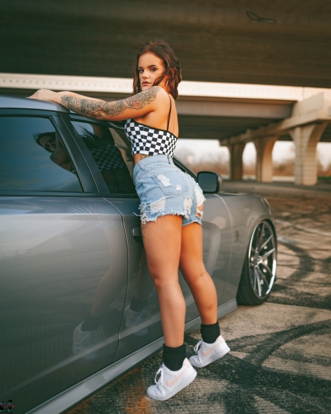 Chey Joins the ShockerRacing Girls