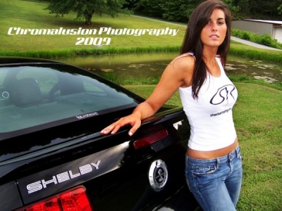 Natalie with Shelby