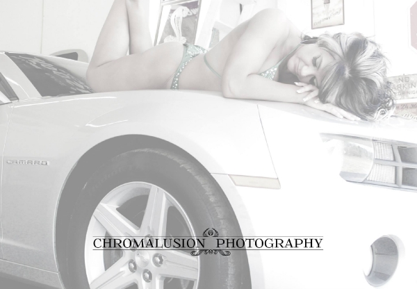 Chromalusion Photography Shoot featuring Mandy for ShockerRacingGirls