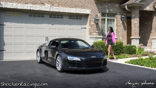 Angela Angelovska with Turks Audi R8 and Mooks Toyota Supra_1