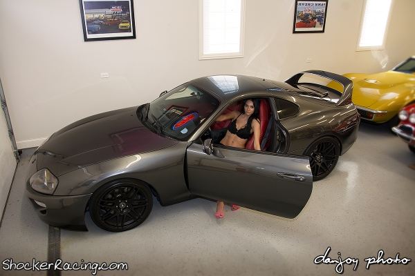 Angela Angelovska with Turks Audi R8 and Mooks Toyota Supra_25