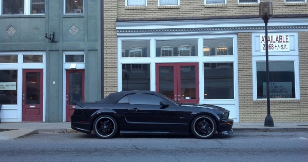 Taylor Sloan with her Mustang GT_2