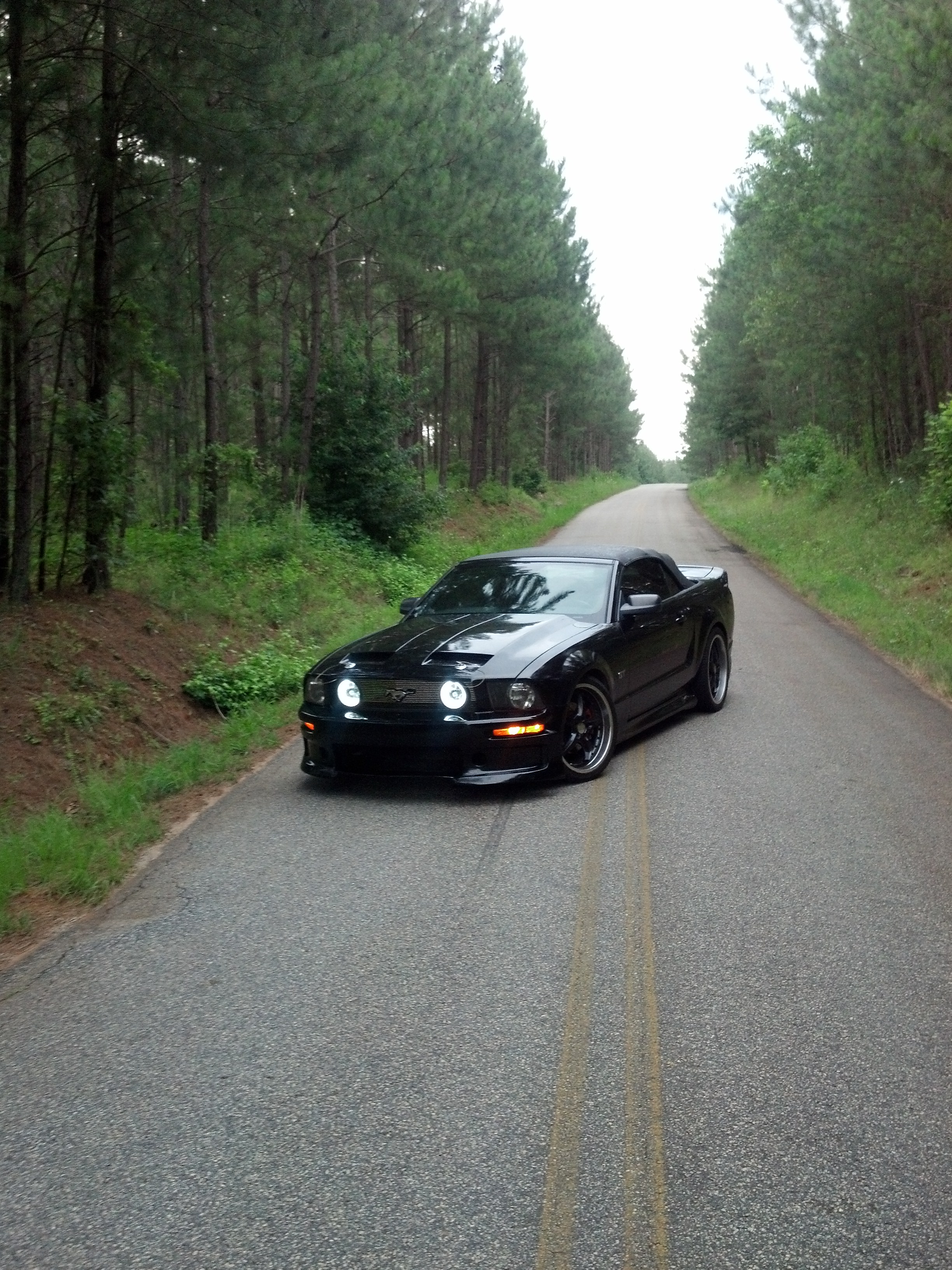 Taylor Sloan with her 2005 Ford Mustang GT Convertible