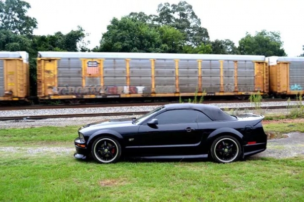 Taylor Sloan with her Mustang GT_7