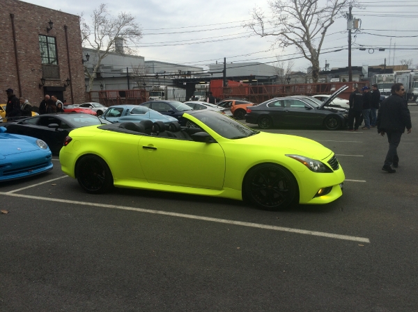 Hi Liter Yellow Wrapped Infiniti G37_2