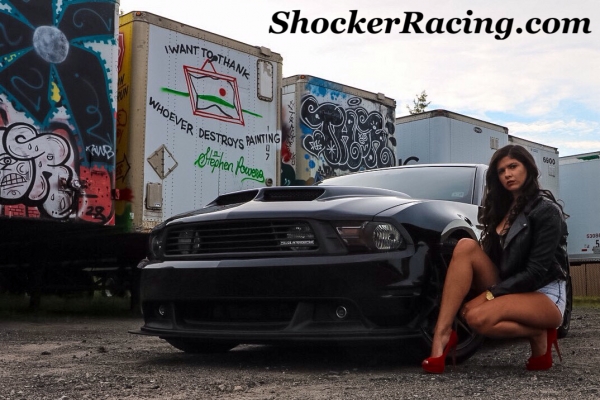 Alex Owen with a 2011 Ford Mustang GT