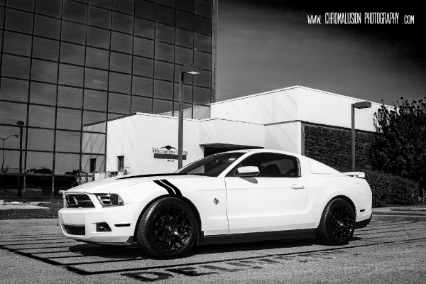 Elizabeth Marcum with her Mustang by Chromalusion Photography_1