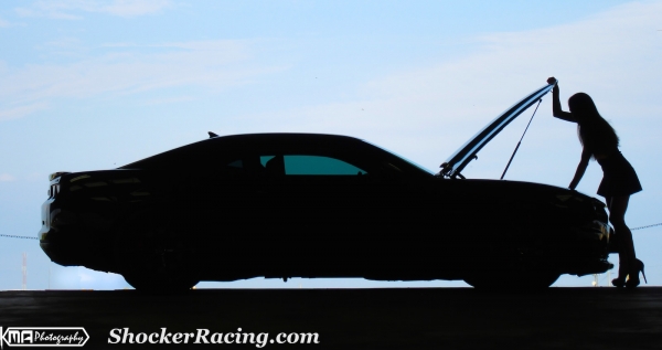 Kristen Benavides with her Survivor Camaro SS for ShockerRacingGirls_2