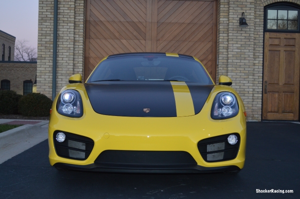 Porsche Cayman Custom Wrap wtih 3m Vinyl_2