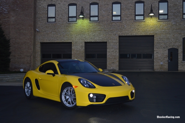 Porsche Cayman Custom Wrap wtih 3m Vinyl_6