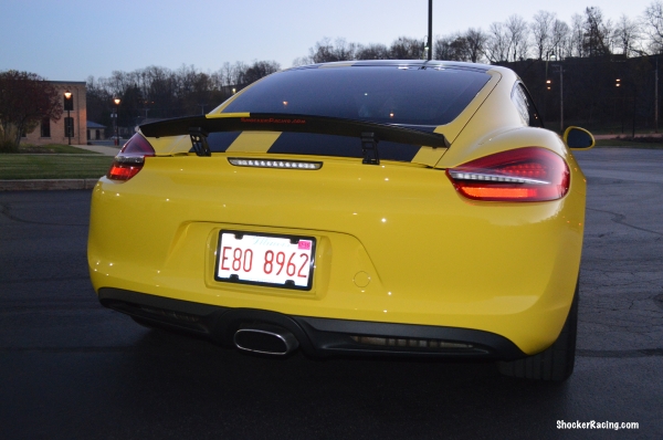 Porsche Cayman Custom Wrap wtih 3m Vinyl_3