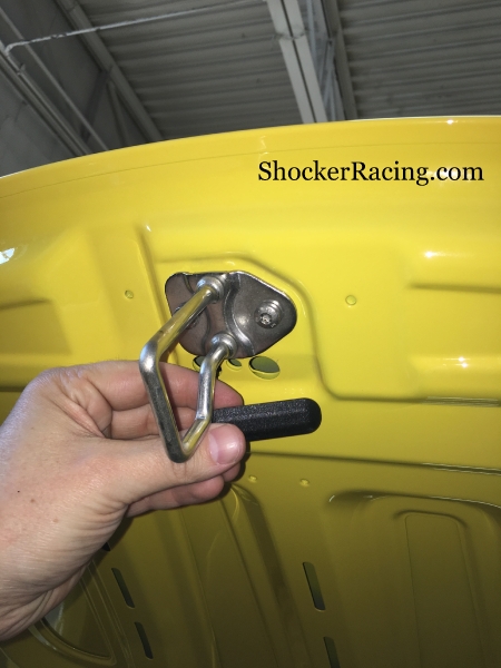 Porsche Cayman 981 Hood Crest Speed Nut Cover