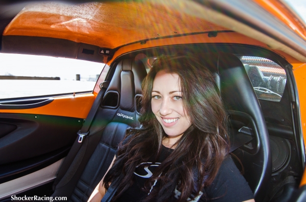 Bex Russ with a Lotus Exige and a Camaro with photos by Dave Warner_4