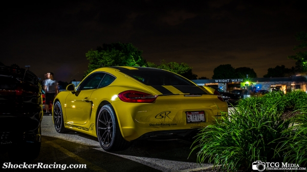 Racing Yellow Porsche Cayman 981 photos by Eric Vogel_2