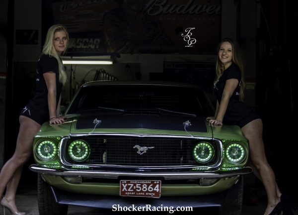 Nicole and Morgan for ShockerRacingGirls