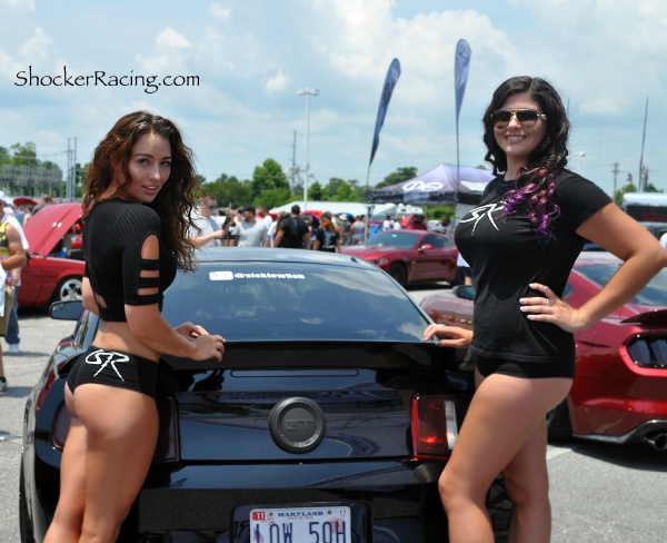 Bex Russ and Alexandra Owen at Mustang Week 2016