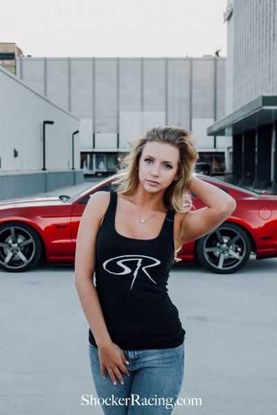 Merihazel Walters with her 2013 Ford Mustang for ShockerRacingGirls_2