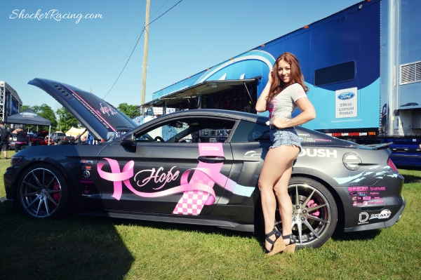 Bex Russ at Ford Nationals in Carlisle, PA