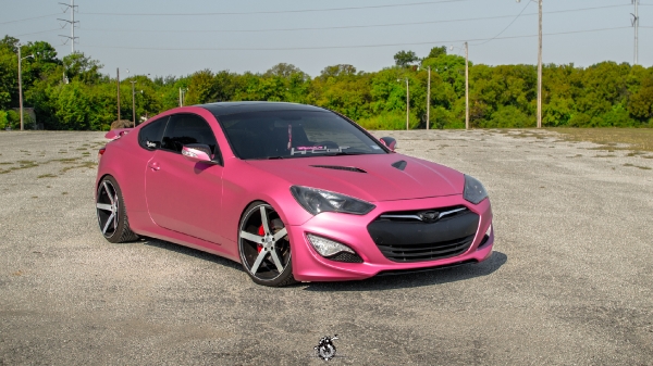 Emily Johnson's Hyundai Genesis for ShockerRacingGirls