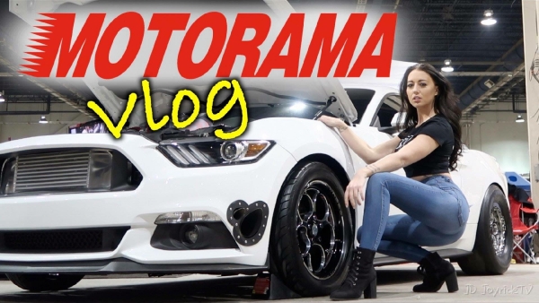 Bex Russ at Motorama 2018 with JD Joyride TV_5