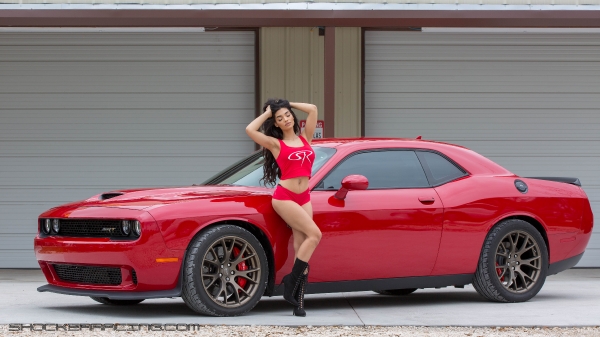 Ruh'Han Vargas for ShockerRacing Girls with a pair of Hellcats