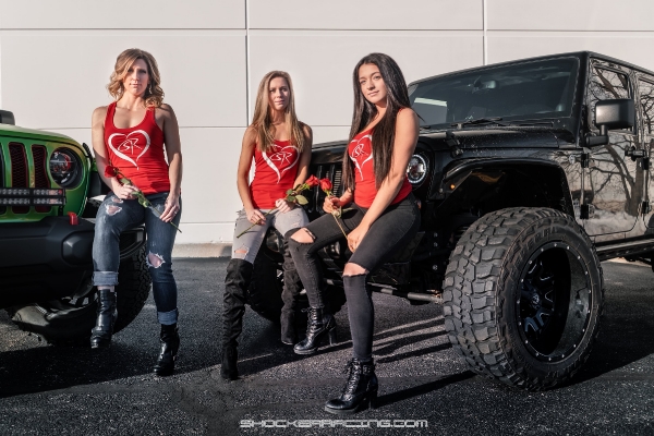 Jeep Girls - Kim, Kelsey Jackson, and Cora Nakos