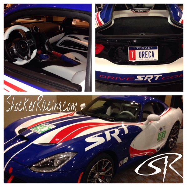 Special Edition SRT Viper Red White And Blue