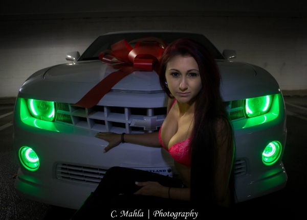 Sarah Osborne and her 625hp Fifth Gen Camaro shot by Chuck Mahla