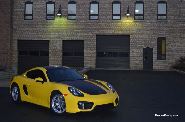 Porsche Cayman Custom Wrap wtih 3m Vinyl_9