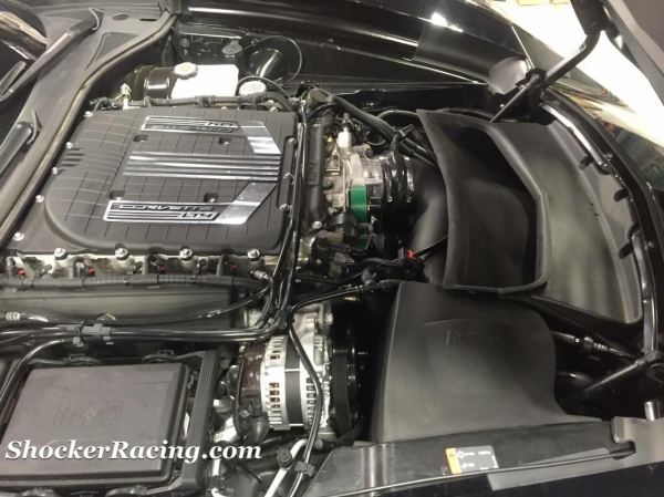 Halltech Systems Stinger-RZ Intake installed on the C7 Z06