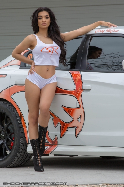 Ruh'Han Vargas for ShockerRacing Girls with a pair of Hellcats