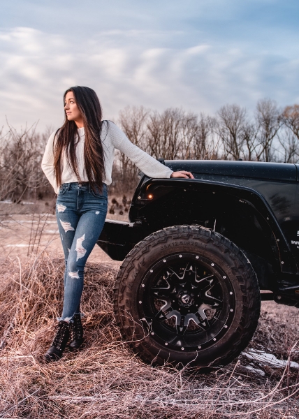 Jeep Girls - Kim, Kelsey Jackson, and Cora Nakos